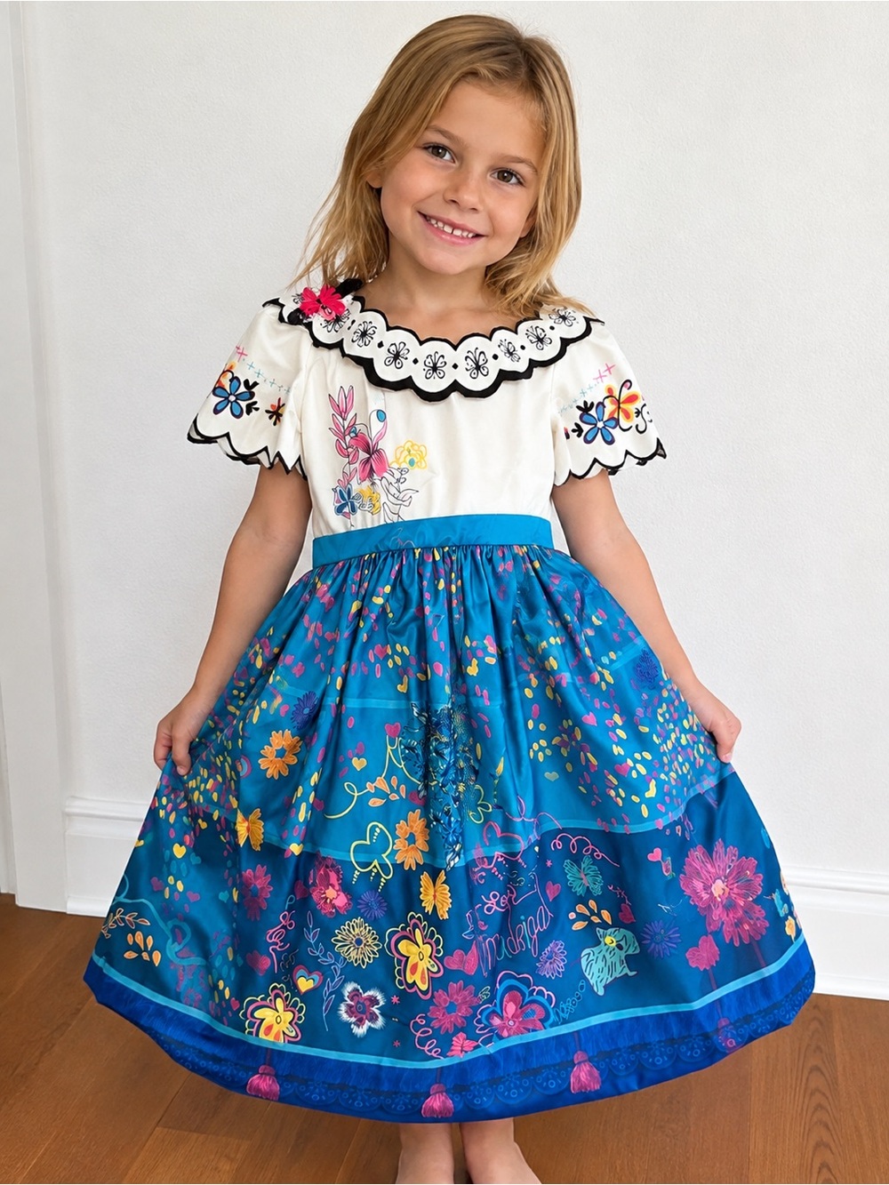 Mirabel Encanto inspired dress. Worn once